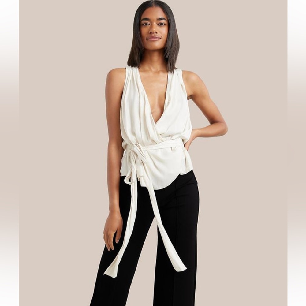 Modern Citizen Soraya Wrap V-Neck Top